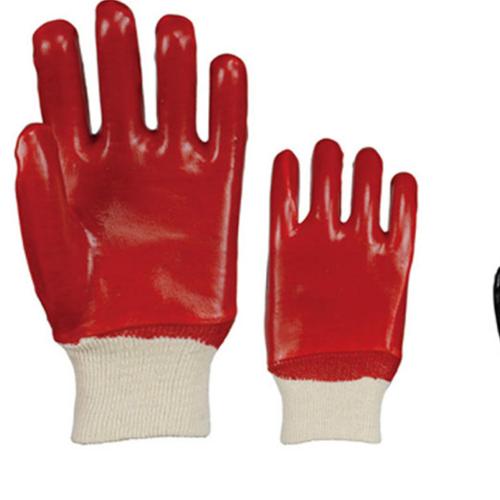 厂家直售彩色耐油防滑劳保手套工厂工地干活手掌防护手套可定制